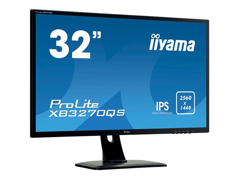 iiyama ProLite XB3270QS-B1 computer monitor 80 cm (31.5"") 2560 x 1440 Pixels Wide Quad HD LED Flat Zwart