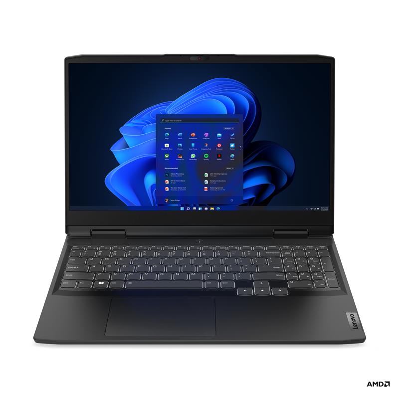 Lenovo IdeaPad Gaming 3 Laptop 39,6 cm (15.6"") Full HD AMD Ryzen™ 5 6600H 16 GB DDR5-SDRAM 512 GB SSD NVIDIA GeForce RTX 3050 Wi-Fi 6 (802.11ax) Grij