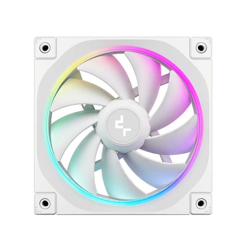 DeepCool FL12 WH Computer behuizing Ventilator 12 cm Wit 1 stuk(s)