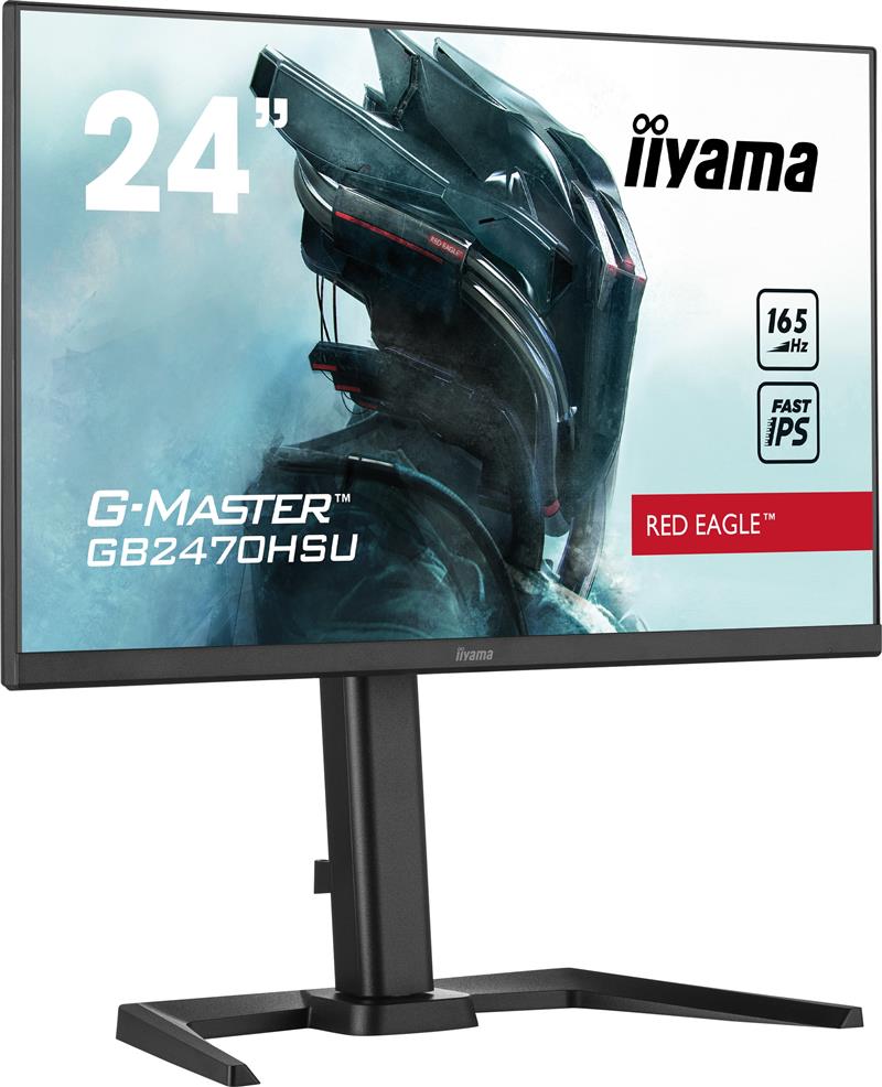 iiyama G-MASTER GB2470HSU-B5 LED display 61 cm (24"") 1920 x 1080 Pixels Full HD Zwart