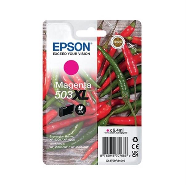 Epson 503XL inktcartridge 1 stuk(s) Compatibel Hoog (XL) rendement Magenta