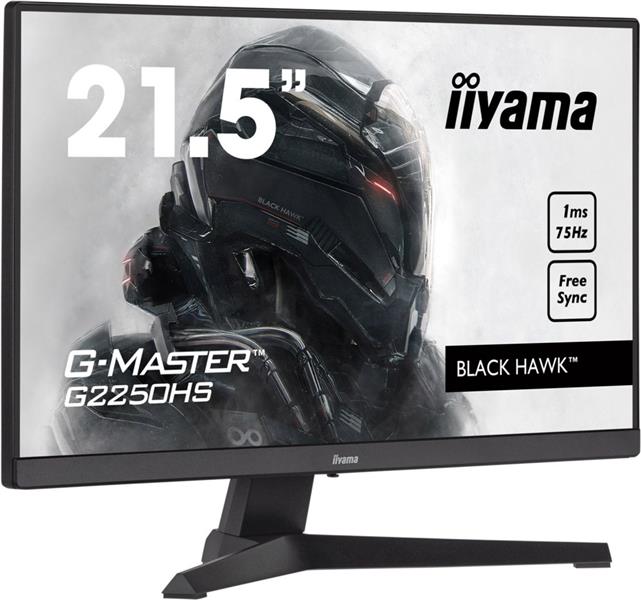 iiyama G-MASTER G2250HS-B1 computer monitor 54,6 cm (21.5"") 1920 x 1080 Pixels Full HD LED Zwart