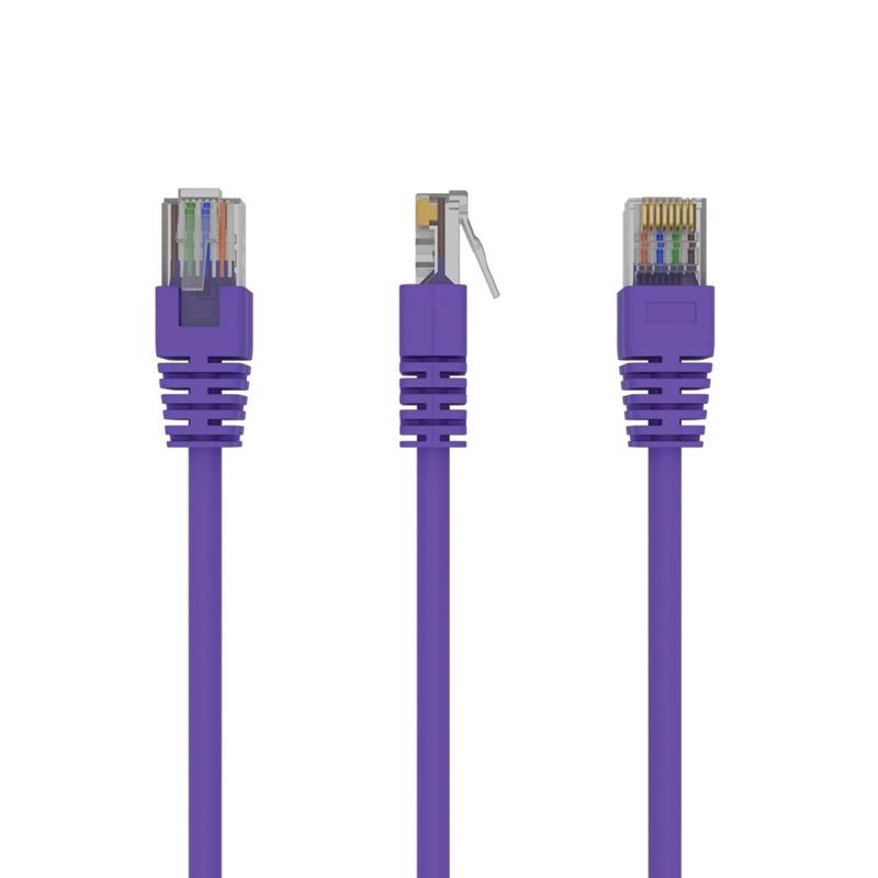 UTP Cat5E patchkabel 0 25 m paars