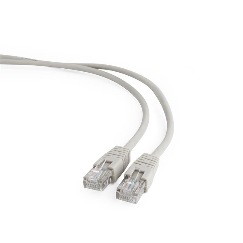 Gembird Patchkabel UTP CAT5e 1 5 meter Beige 8P8C RJ45 verguld 50u Trekontlasting 26 AWG CCA 5 3 mm doorsnee