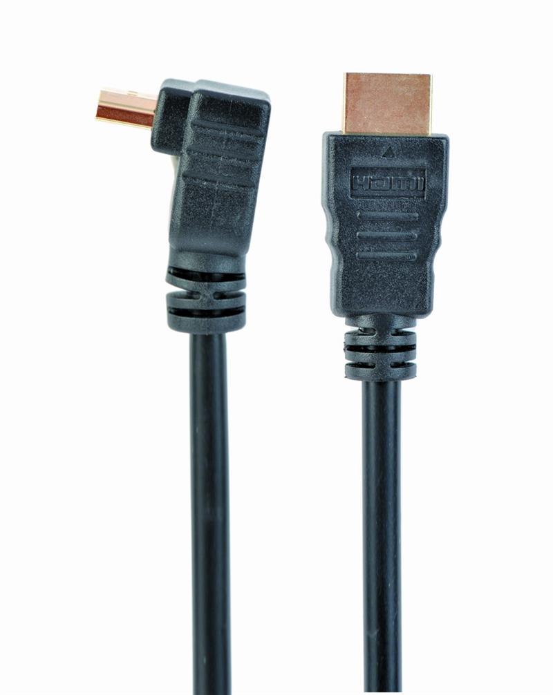 High Speed HDMI kabel met Ethernet haakse aansluiting 1 8 m