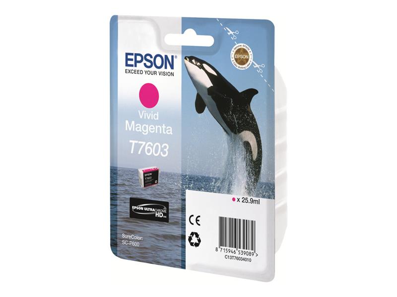 Epson T7603 vivid magenta