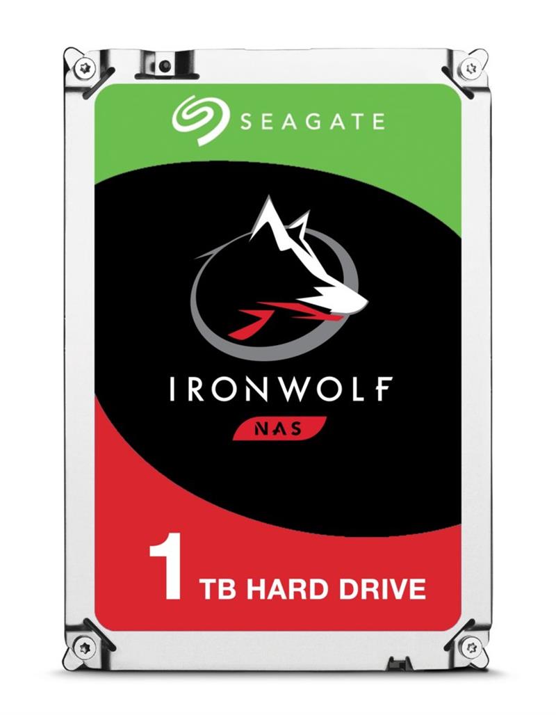 Seagate IronWolf ST1000VN002 interne harde schijf 3.5"" 1 TB SATA III
