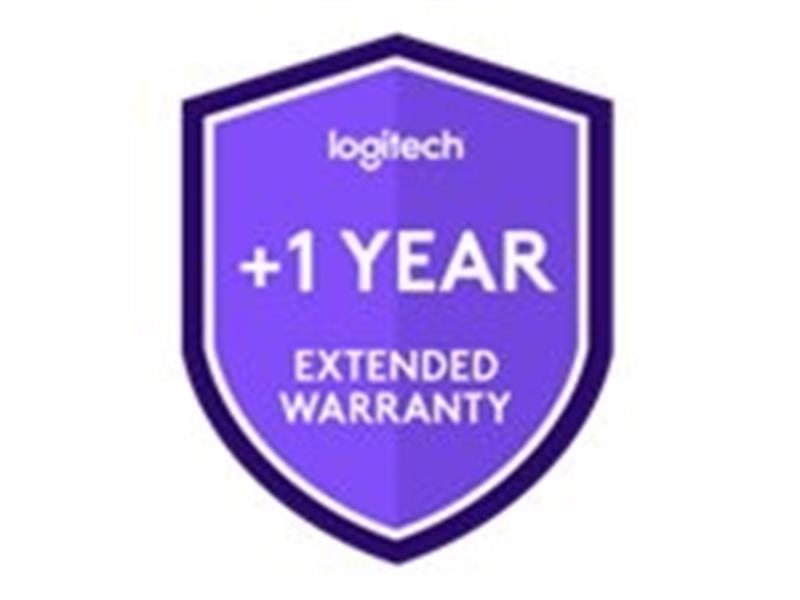 Logitech One year extended warranty for Medium room bundle with Rally Bar & Tap IP