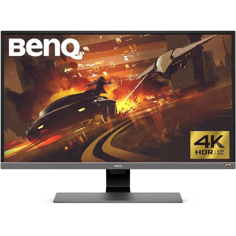 Benq EW3270U 80 cm (31.5) 3840 x 2160 Pixels 4K Ultra HD LED Zwart, Grijs, Metallic