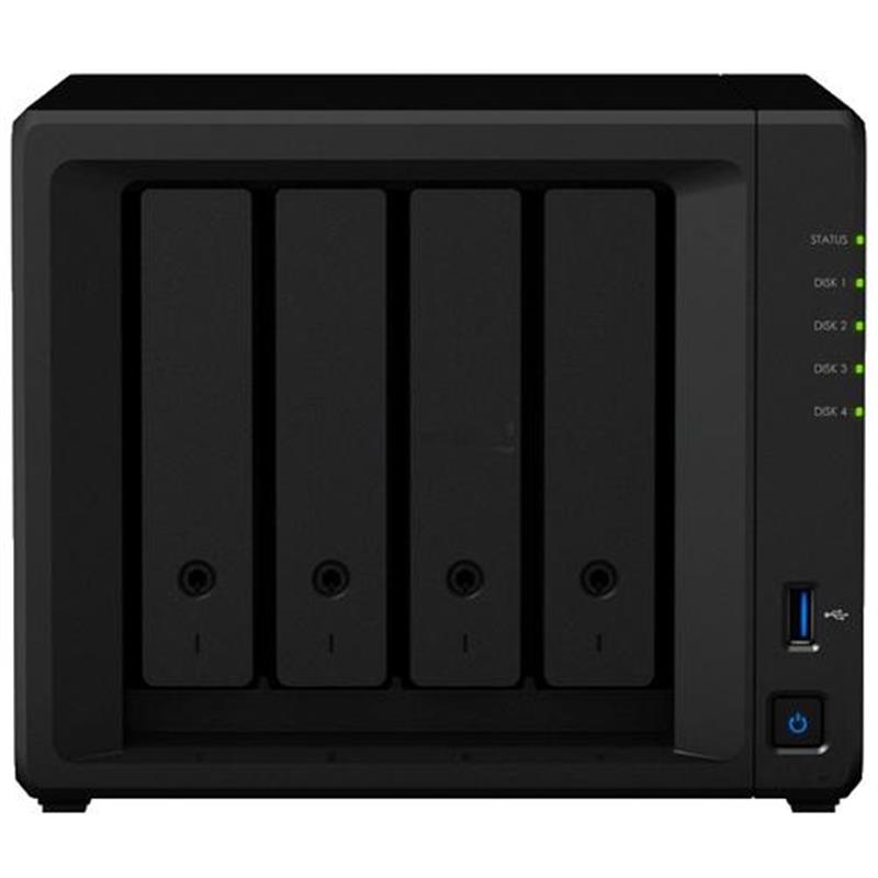 Synology DiskStation data-opslag-server NAS Rack 8U Ethernet LAN Zwart J4125