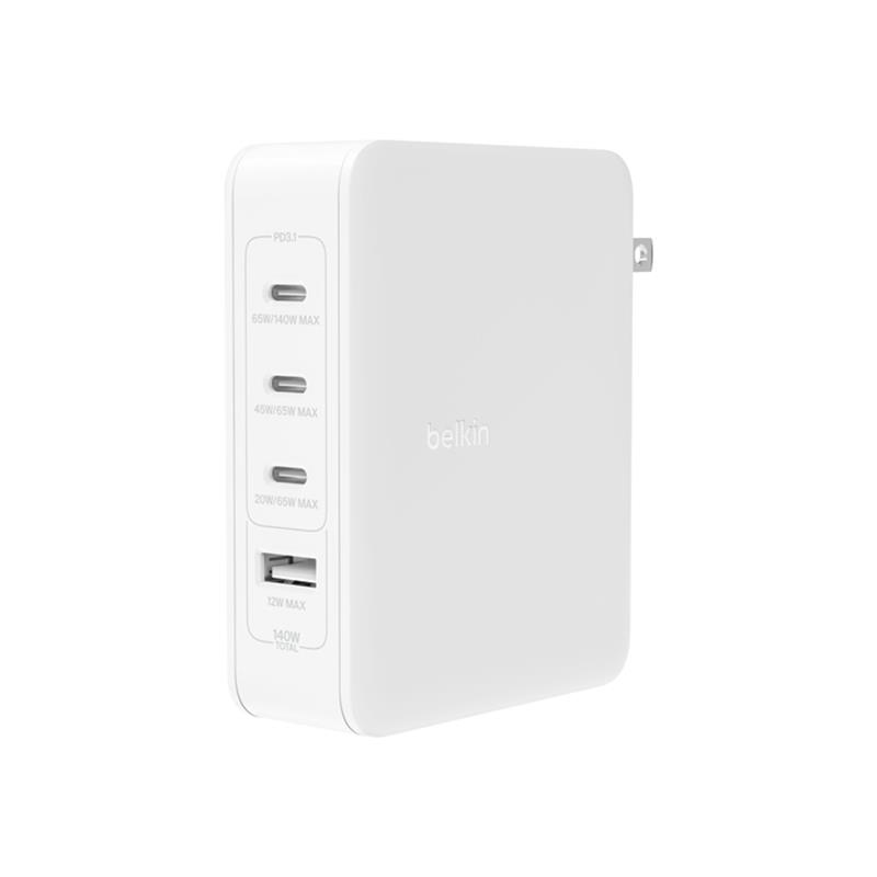 BELKIN PD 140W GAN Wall Charger White