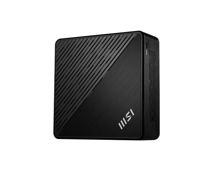 MSI Cubi N ADL-001EU Mini PC Intel® N N200 4 GB DDR4-SDRAM 128 GB SSD Windows 11 Pro Zwart