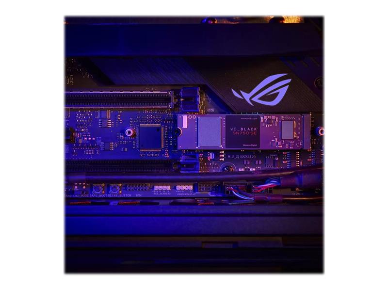 Western Digital WD SN750 SE Black SSD 1 TB M 2 NVMe 3600 MB s