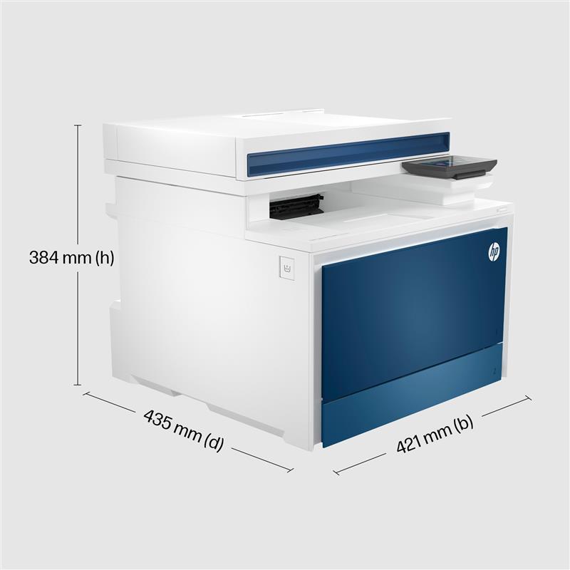 HP Color LaserJet Pro MFP 4302fdn printer, Kleur, Printer voor Kleine en middelgrote ondernemingen, Printen, kopiëren, scannen, faxen, Printen vanaf t
