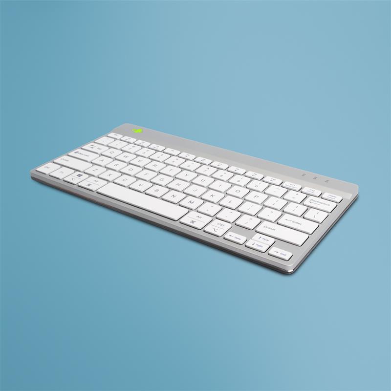R-Go Tools Compact Break R-Go toetsenbord, QWERTY (US), Bluetooth, Wit