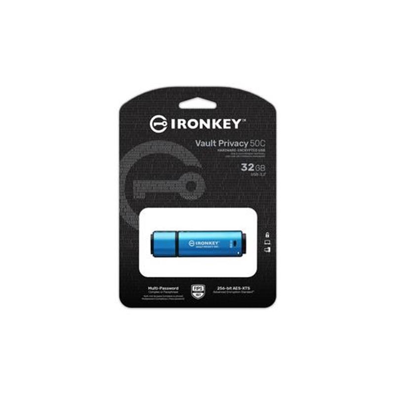 32GB USB-C IronKey Vault Privacy 50C