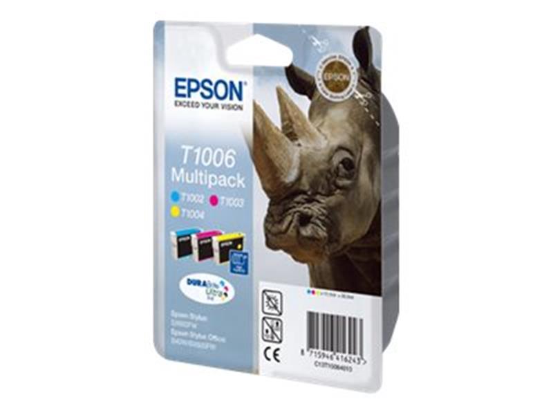 Epson Rhino Multipack 3-kleur T1006 DURABrite Ultra Ink