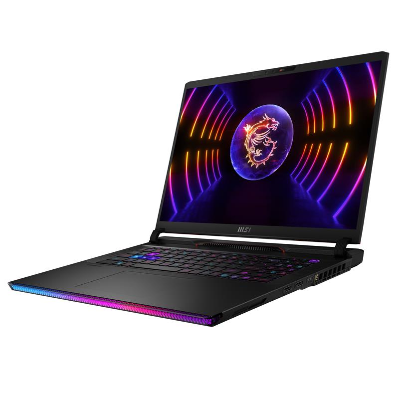 MSI Gaming RAIDER GE78HX 13VH-254NL notebook i9-13950HX 43,2 cm (17"") Quad HD+ Intel® Core™ i9 32 GB DDR5-SDRAM 2000 GB SSD NVIDIA GeForce RTX 4080 W