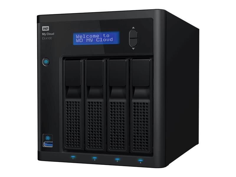 WD My Cloud EX4100 8TB NAS 4-Bay 2x4TB