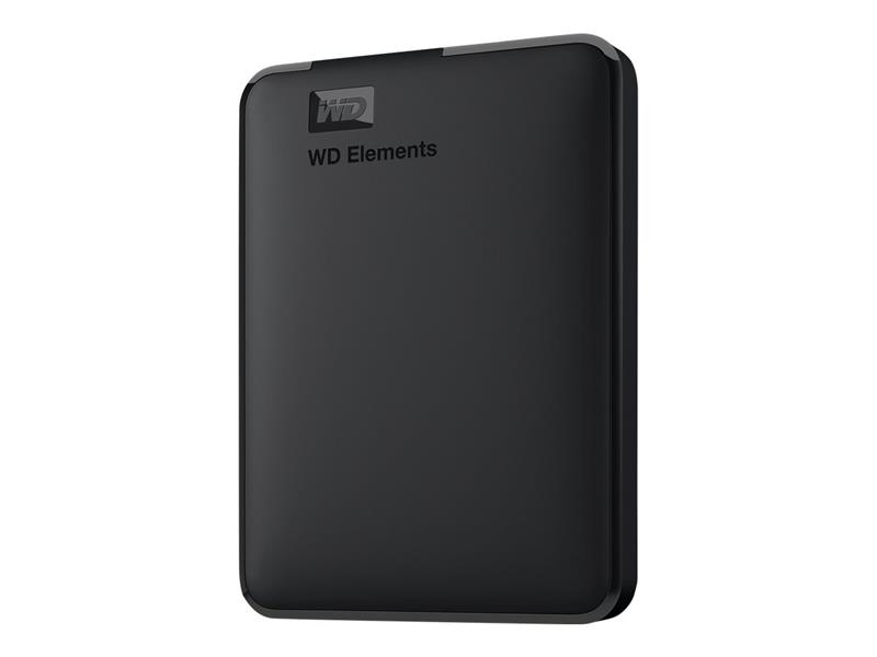 Western Digital Elements SE Black External HDD 2TB 2 5 USB3 1 Gen1 5400RPM