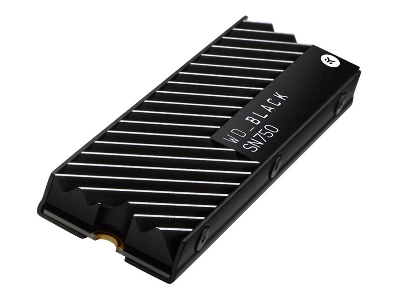 Western Digital SN750 Black SSD w heatsink 2 TB M 2 NVMe PCIe3x4 3400 2900 MB s