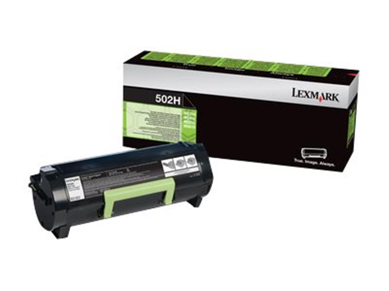 Lexmark 502H Origineel Zwart 1 stuk(s)