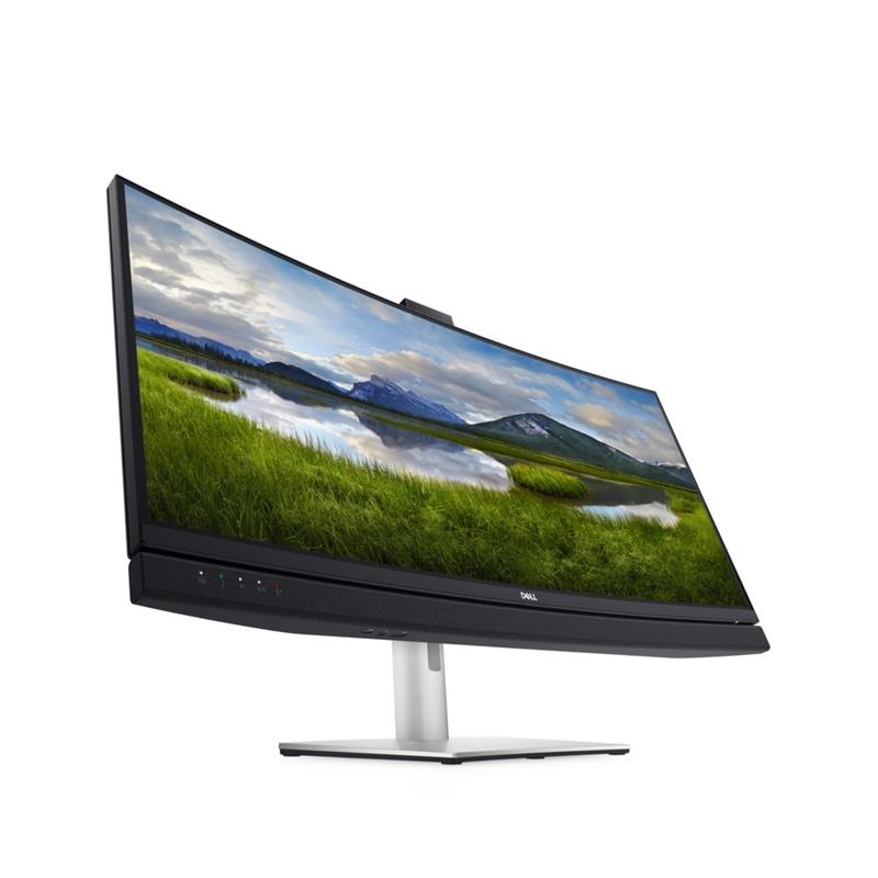 DELL C3422WE 86,7 cm (34.1"") 3440 x 1440 Pixels UltraWide Quad HD LCD Zwart, Zilver