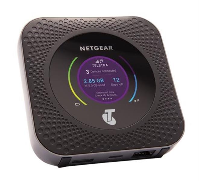 Netgear MR1100 draadloze router Dual-band (2.4 GHz / 5 GHz) Gigabit Ethernet 3G 4G Zwart