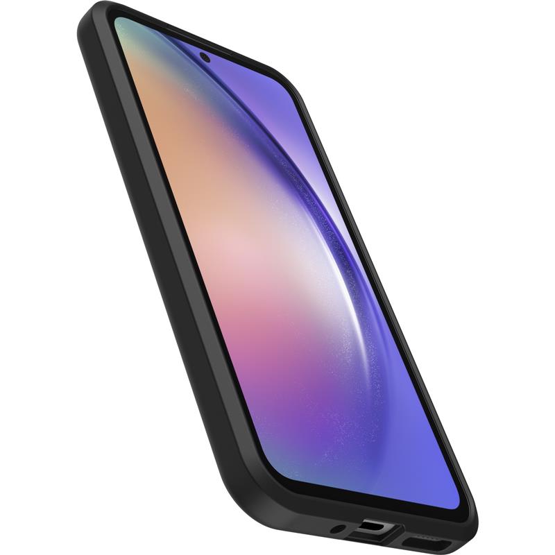 OtterBox React-hoesje voor Galaxy A54 5G, schokbestendig, valbestendig, ultradun, beschermende, getest volgens militaire standaard, Antimicrobieel, Zw