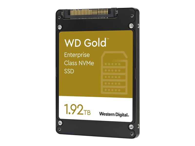 WD Gold NVMe SSD 1 92TB 2 5inch U 2