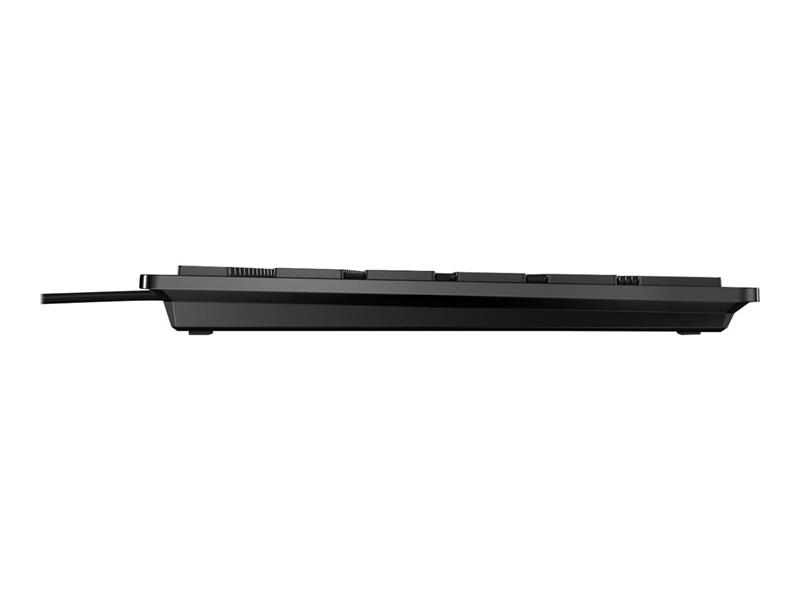 CHERRY KC 6000 Slim toetsenbord USB QWERTZ Duits Zwart
