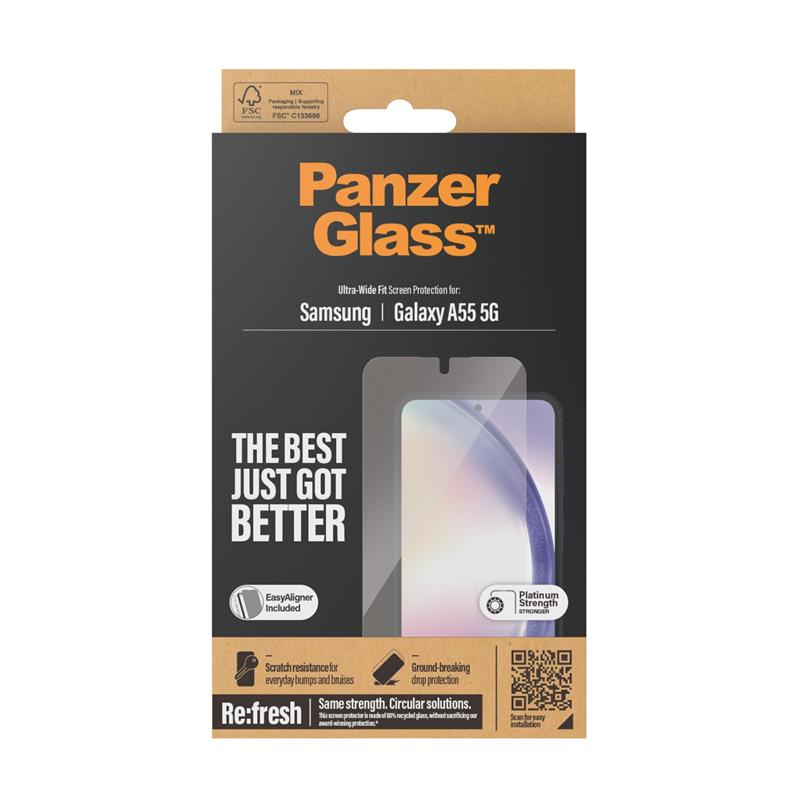 PanzerGlass Re Fresh Samsung New A54 5G UWF Doorzichtige schermbeschermer 1 stuk(s)