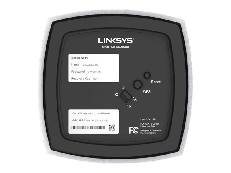 Linksys Atlas Pro 6 Dual-band (2.4 GHz / 5 GHz) Wi-Fi 6 (802.11ax) Wit 3 Intern