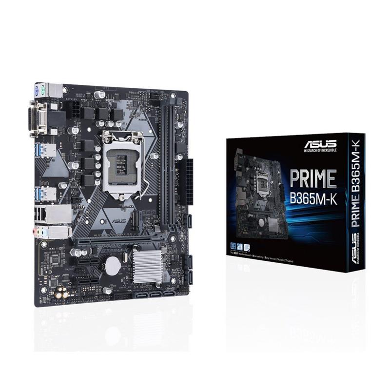 ASUS Prime B365M-K LGA 1151 (Socket H4) Micro ATX Intel B365