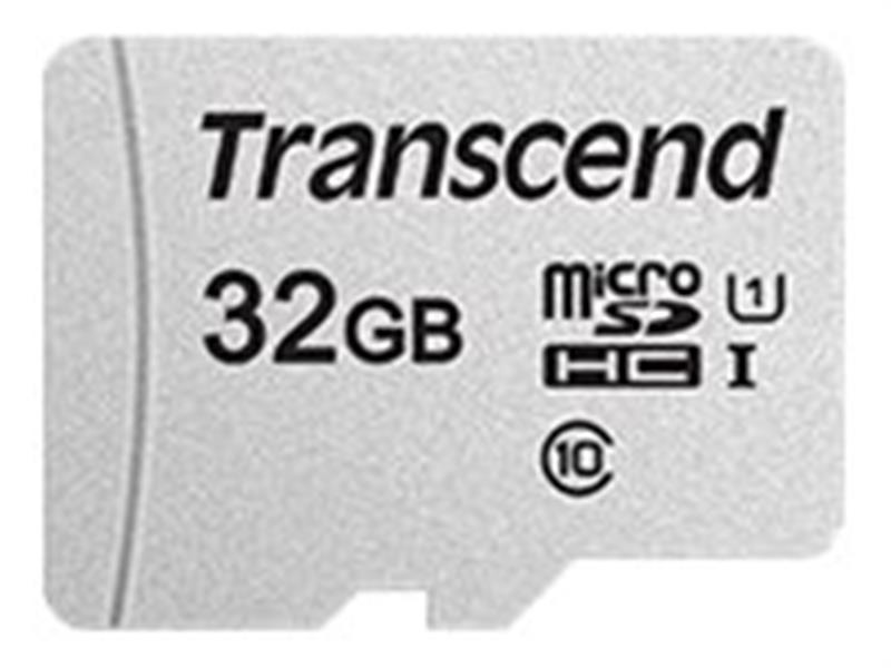 Transcend 300S Memory-card 32GB Micro-SDHC 4K 95 45MB s UHS-I Class10 U3 2 7 3 6V