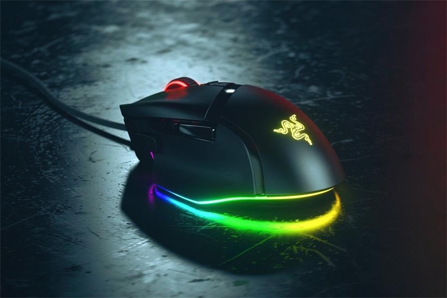 Razer Mouse Basilisk V3 Gaming black für Rechtshänder, Razer Chroma RGB