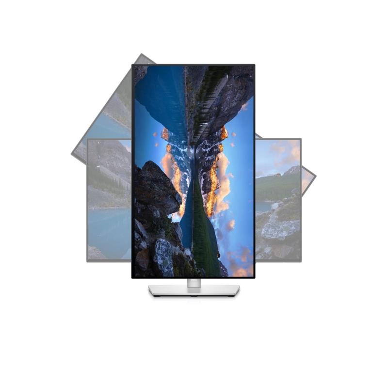 DELL UltraSharp U2422H 61 cm (24"") 1920 x 1080 Pixels Full HD LCD Zwart, Zilver
