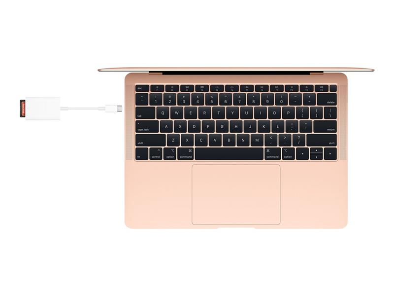  Apple USB-C to SD Card Reader White