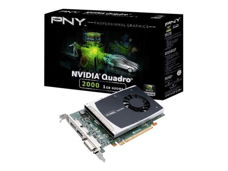 PNY Quadro 2000 1GB GDDR5 BLK