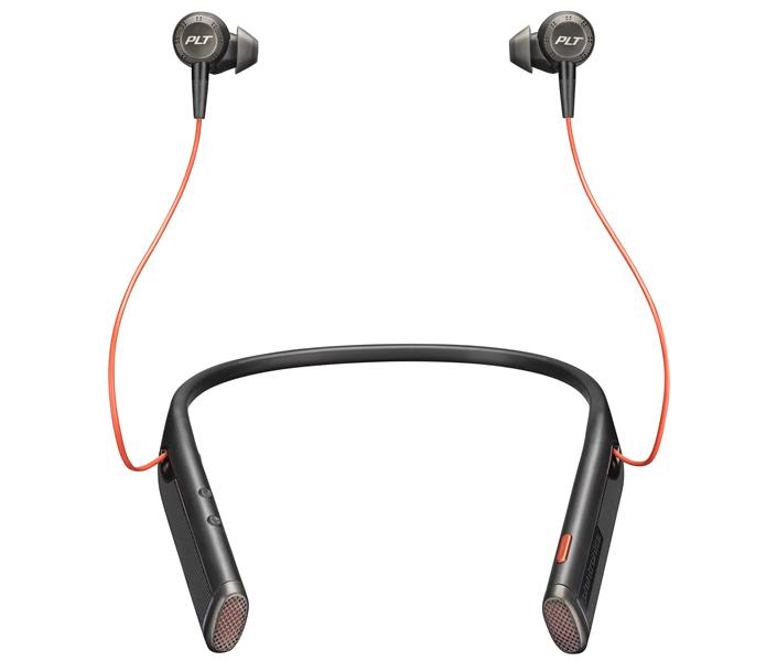 HP Poly Voyager 6200 Headset Draadloos Neckband Oproepen/muziek Micro-USB Bluetooth Zwart
