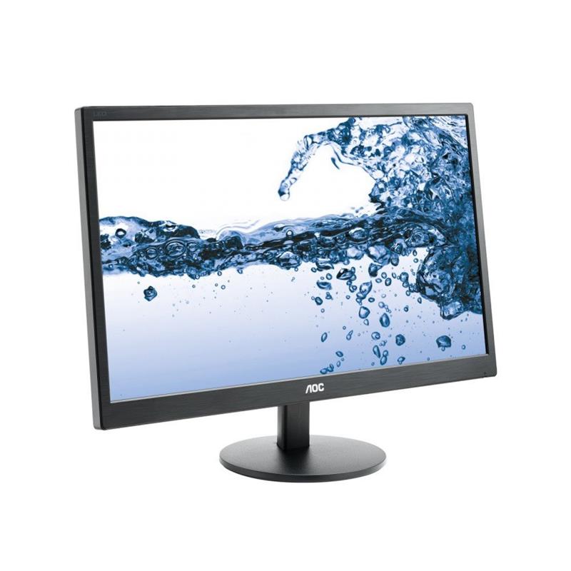 AOC Basic-line E2270SWHN LED display 54,6 cm (21.5"") 1920 x 1080 Pixels Full HD Flat Mat Zwart