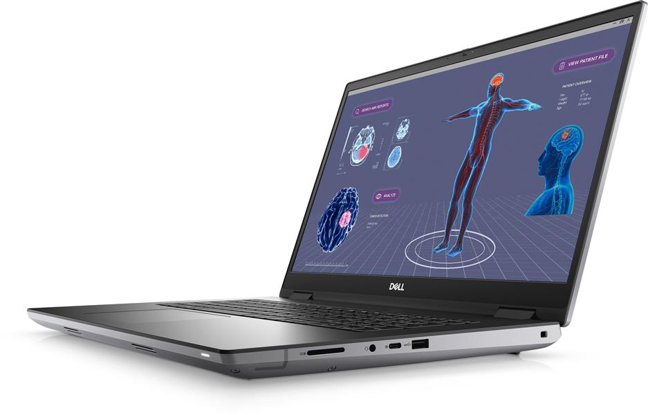 DELL Precision 7780 i7-13850HX Mobiel werkstation 43,9 cm (17.3"") Full HD Intel® Core™ i7 16 GB DDR5-SDRAM 512 GB SSD NVIDIA RTX 2000 Wi-Fi 6E (802.1