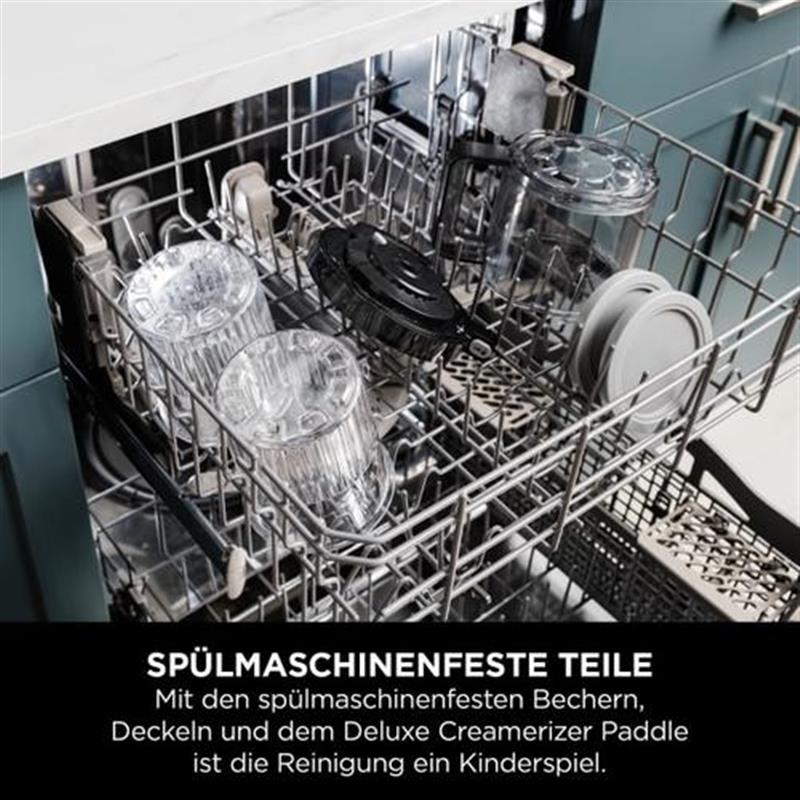 Ninja CREAMi Deluxe Milkshakemaker 0 709 l Zwart Grijs