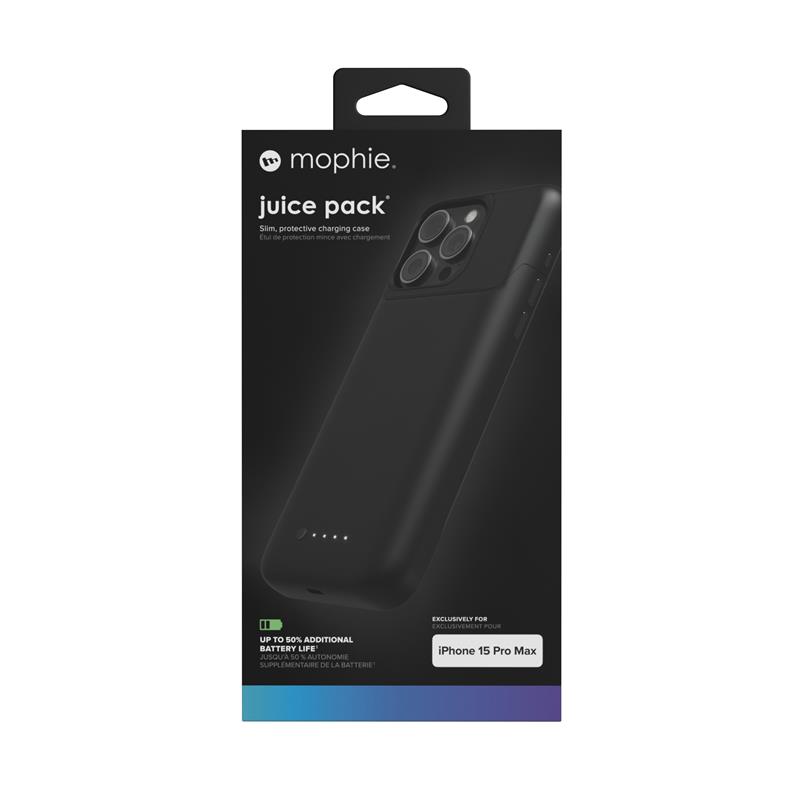 mophie Juice Pack mobiele telefoon behuizingen 17 cm (6.7"") Hoes Zwart