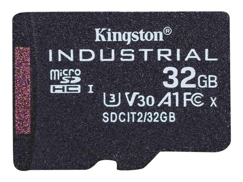 32GB microSDHC Industrial C10 A1 pSLC 