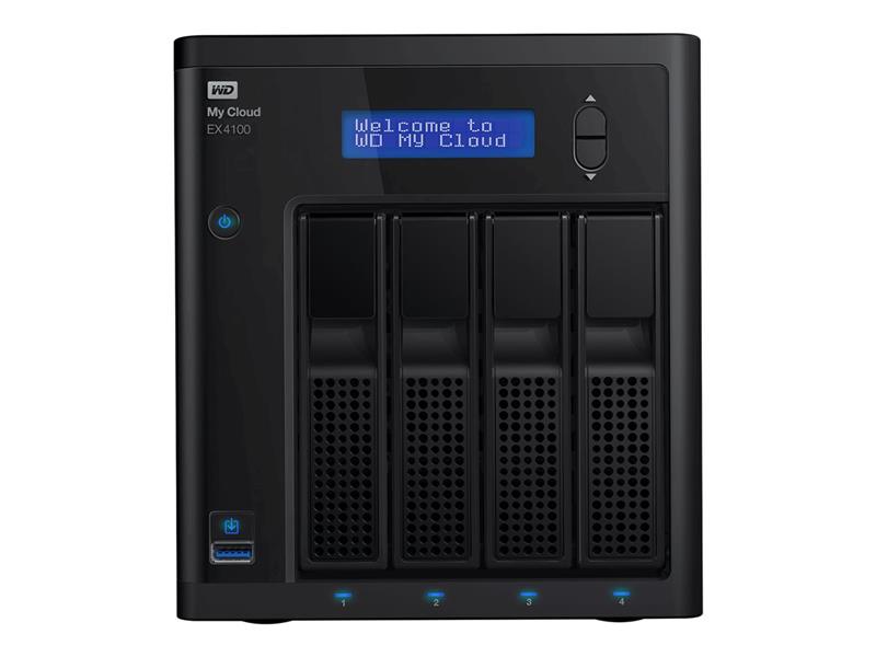 WD My Cloud EX4100 8TB NAS 4-Bay 2x4TB