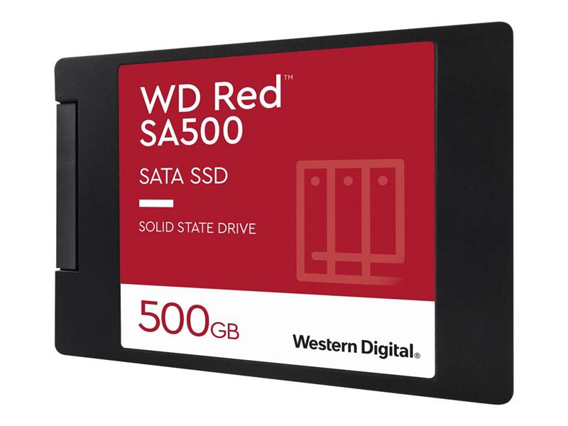 WD Red SSD SA500 NAS 500GB 2 5inch SATA