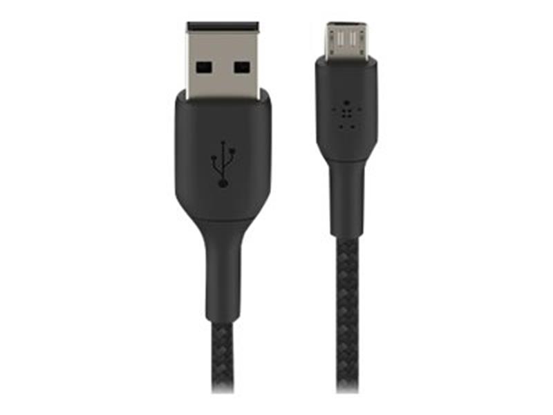 Belkin CAB007bt1MBK USB-kabel 1 m USB A Micro-USB A Zwart