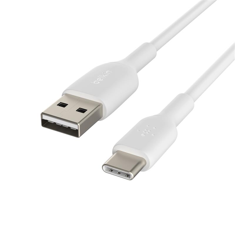 Belkin BoostCharge USB-kabel 1 m USB 2.0 USB A USB C Wit