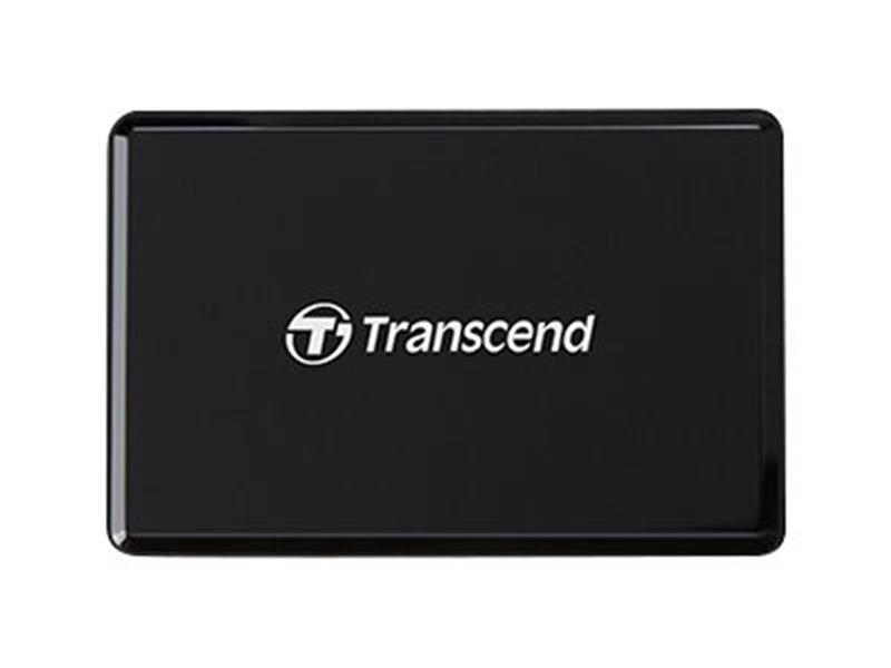 Transcend geheugenkaartlezer Micro-USB Zwart